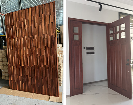 Quel matériau est le meilleur pour la porte en bois?