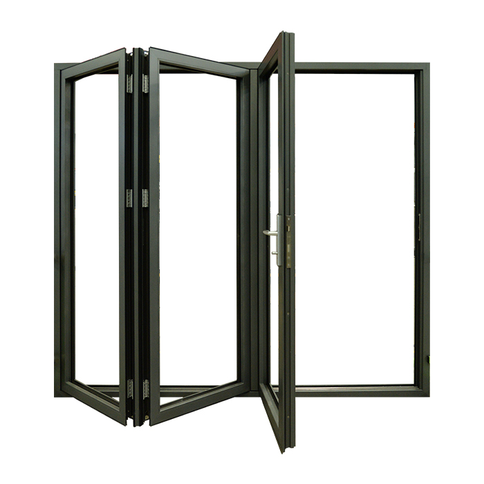 anthracite grey bifold door