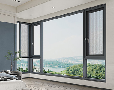 Différents styles de fenêtres en aluminium à Hihaus