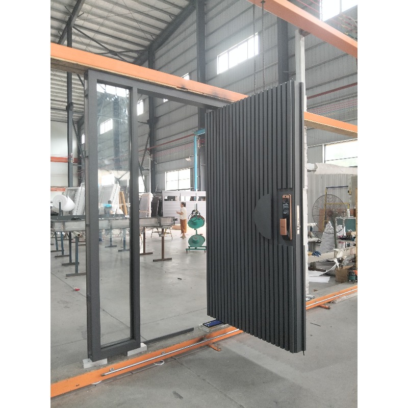 aluminum entrance door