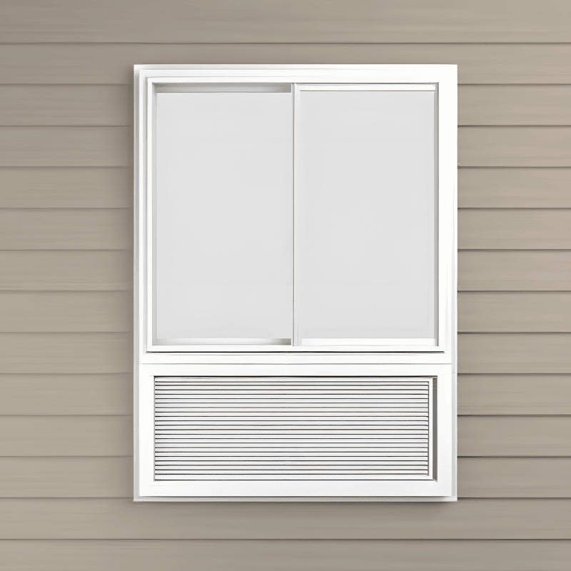 window with louver
