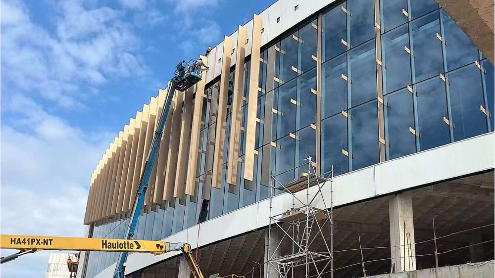 Hihaus Bolivia Curtain Wall Project