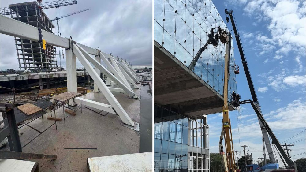 Hihaus Bolivia Curtain Wall Project