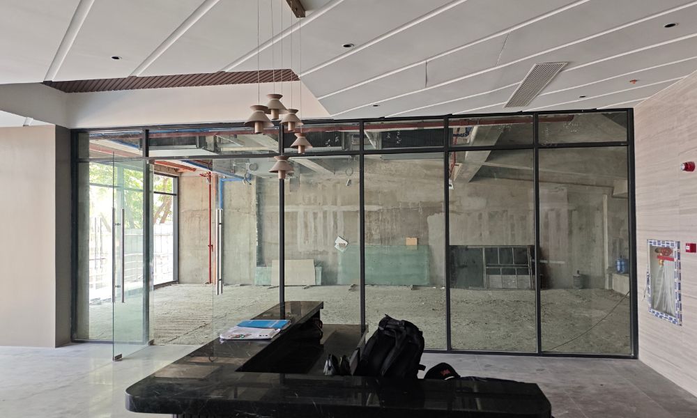 Glass Partition Wall